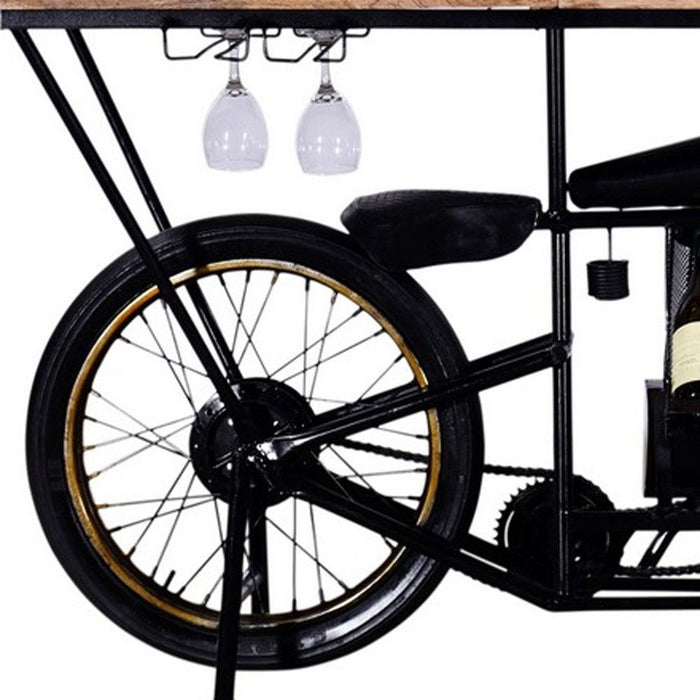 Motorcycle Wine Bar - Black