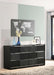 Blacktoft - 6-Drawer Dresser - Black - Simple Home Plus