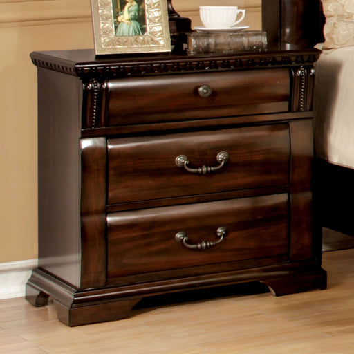 Burleigh - Nightstand - Cherry - Simple Home Plus