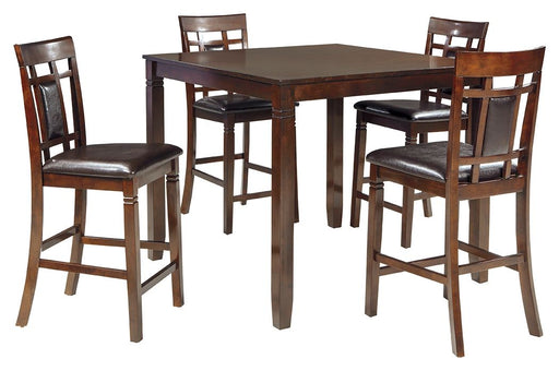 Bennox - Brown - Drm Counter Table Set (Set of 5) - Simple Home Plus