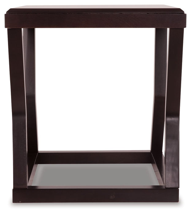 Kelton - Espresso - Rectangular End Table - Simple Home Plus