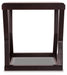 Kelton - Espresso - Rectangular End Table - Simple Home Plus