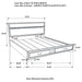 Miranda - 2-Drawer Storage Bed - Simple Home Plus