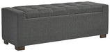 Cortwell - Gray - Storage Bench - Simple Home Plus