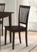 Gomez - 5 Piece Dining Set - Cappuccino - Simple Home Plus