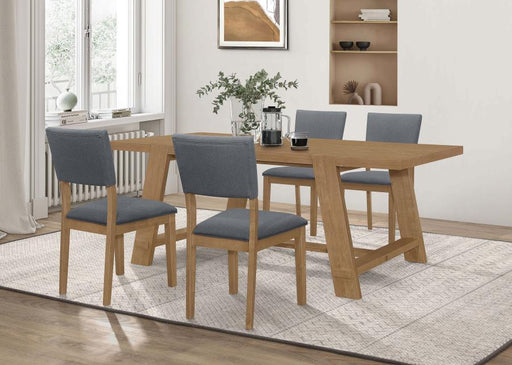 Sharon - Rectangular Trestle Base Dining Table Set - Simple Home Plus