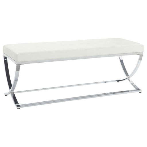 Walton - Bench with Metal Base - Simple Home Plus