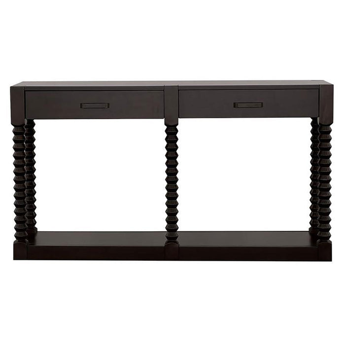 Meredith - 2-Drawer Sofa Table - Coffee Bean - Simple Home Plus