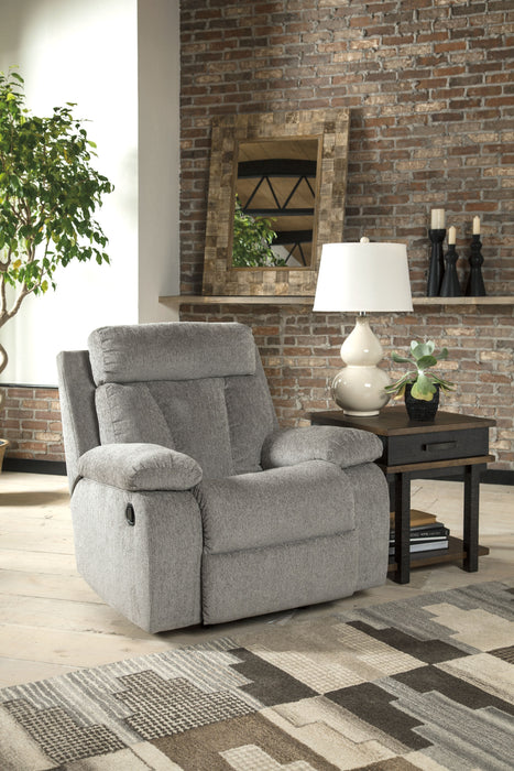 Mitchiner - Fog - Rocker Recliner - Simple Home Plus