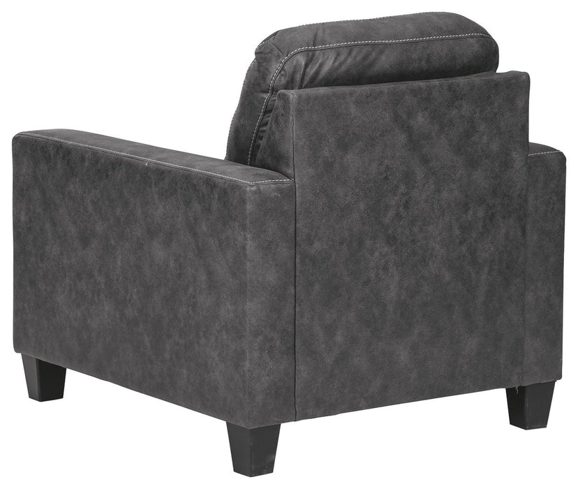 Venaldi - Gunmetal - Chair - Simple Home Plus