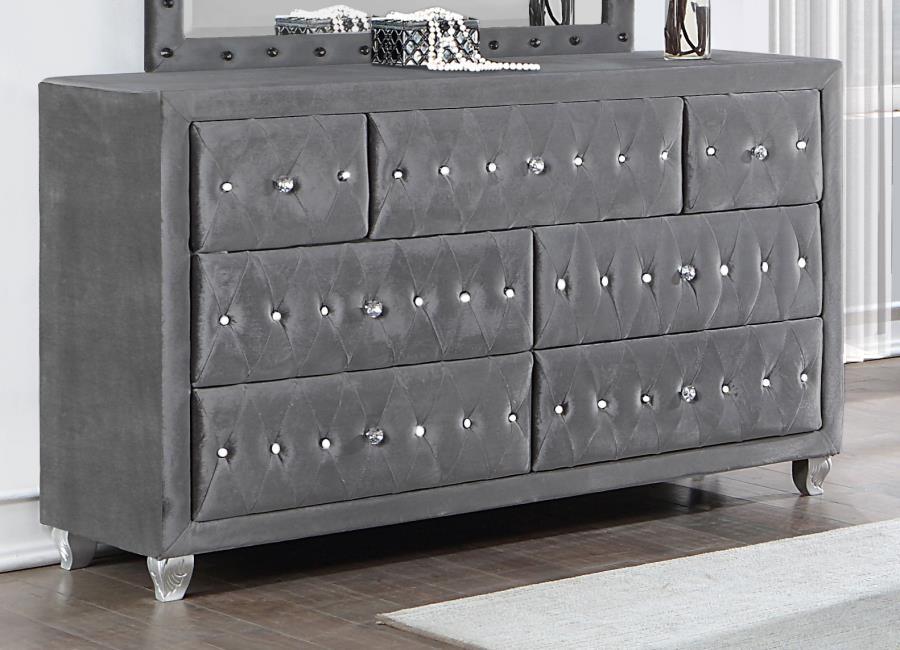 Deanna - 7-Drawer Rectangular Dresser - Simple Home Plus