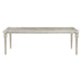 Evangeline - Rectangular Dining Table With Extension Leaf - Silver Oak - Simple Home Plus