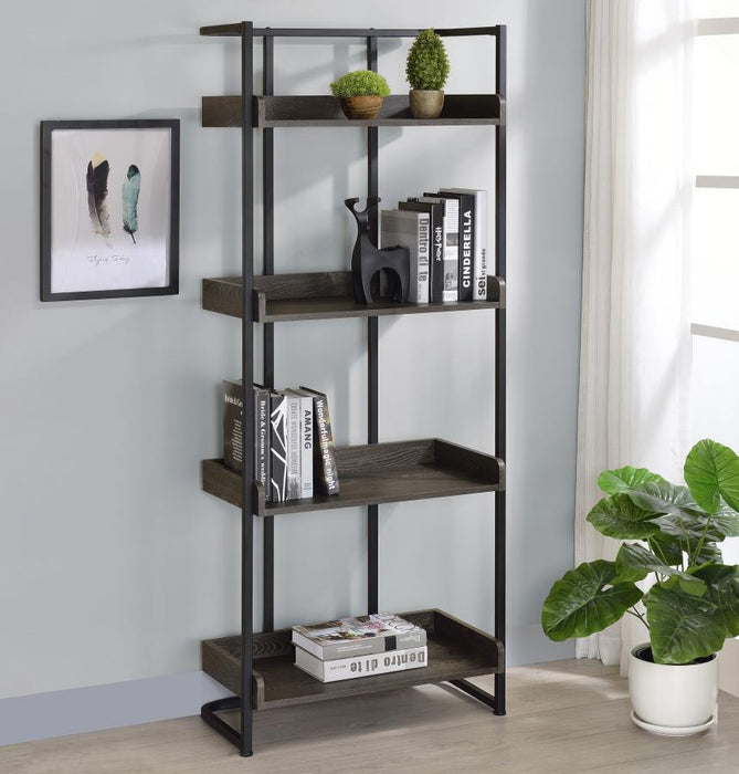 Ember - 4-Shelf Bookcase - Simple Home Plus