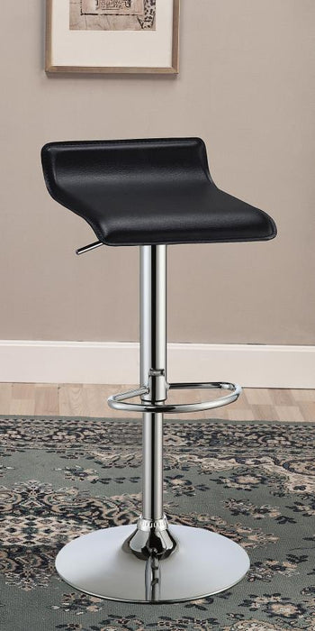 Bidwell - 29″ Upholstered Backless Adjustable Bar Stools (Set of 2) - Simple Home Plus