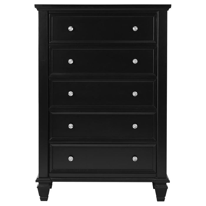 Sandy Beach - 5-drawer Chest - Simple Home Plus