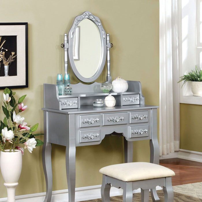 Harriet - Vanity With Stool - Simple Home Plus