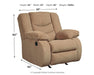 Tulen - Rocker Recliner - Simple Home Plus