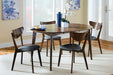 Jedda - Oval Dining Table - Dark Walnut - Simple Home Plus