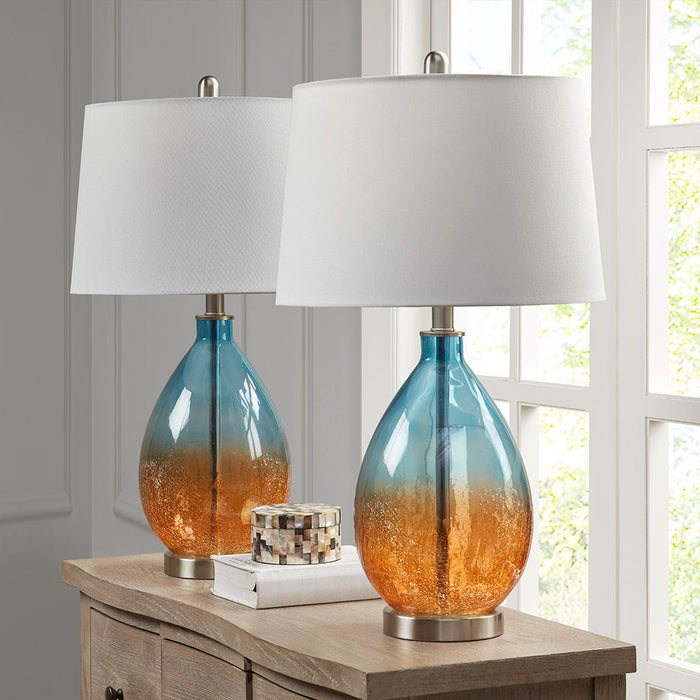 Cortina - Table Lamp (Set of 2) - Blue