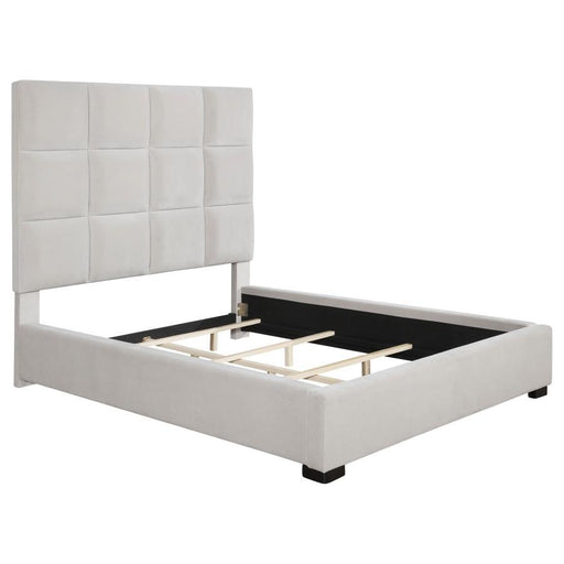 Panes - Tufted Upholstered Panel Bed - Simple Home Plus