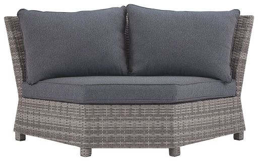 Salem - Gray - Corner With Cushion - Simple Home Plus