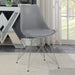 Juniper - Upholstered Side Chairs (Set of 2) - Gray - Simple Home Plus