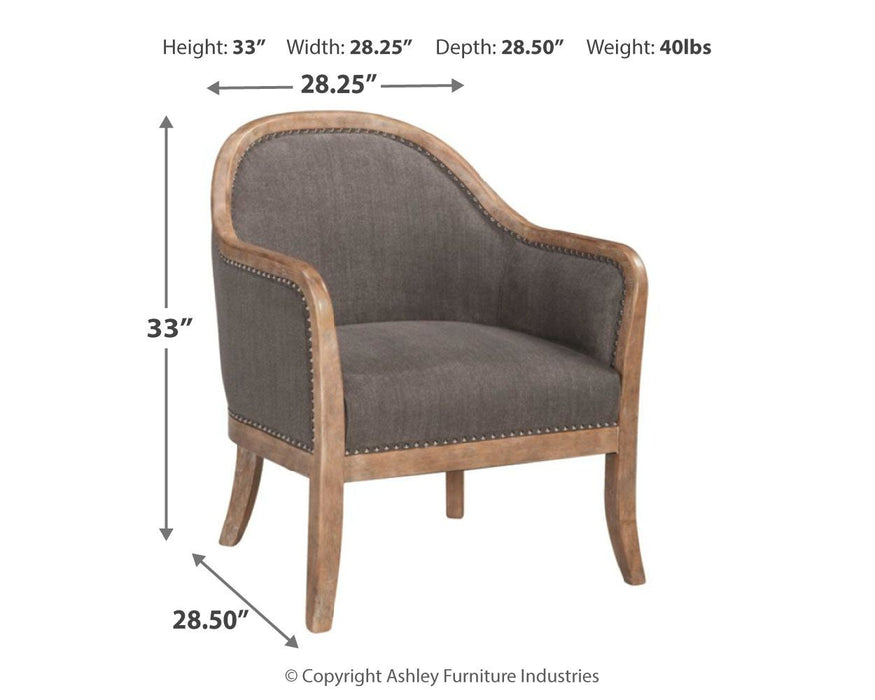 Engineer - Brown - Accent Chair - Simple Home Plus