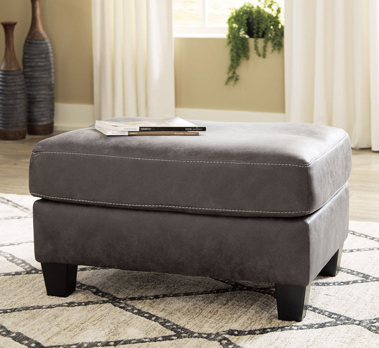 Venaldi - Gunmetal - Ottoman - Simple Home Plus