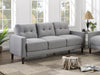 Bowen - Upholstered Track Arms Tufted Sofa - Simple Home Plus