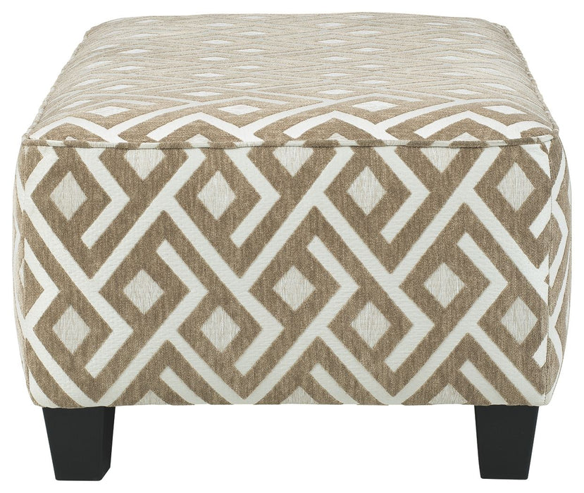 Dovemont - Putty - Oversized Accent Ottoman - Simple Home Plus