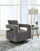 Alcoma - Otter - Swivel Accent Chair - Simple Home Plus