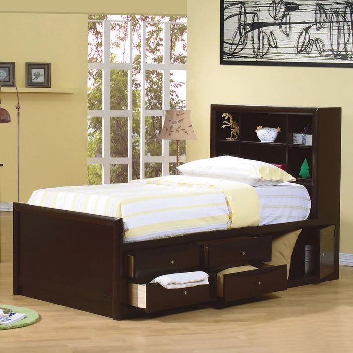 Phoenix - Bookcase Bed with Underbed Storage - Simple Home Plus