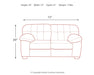 Accrington - Stationary Loveseat - Simple Home Plus