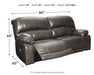 Hallstrung - Power Reclining Sofa - Simple Home Plus