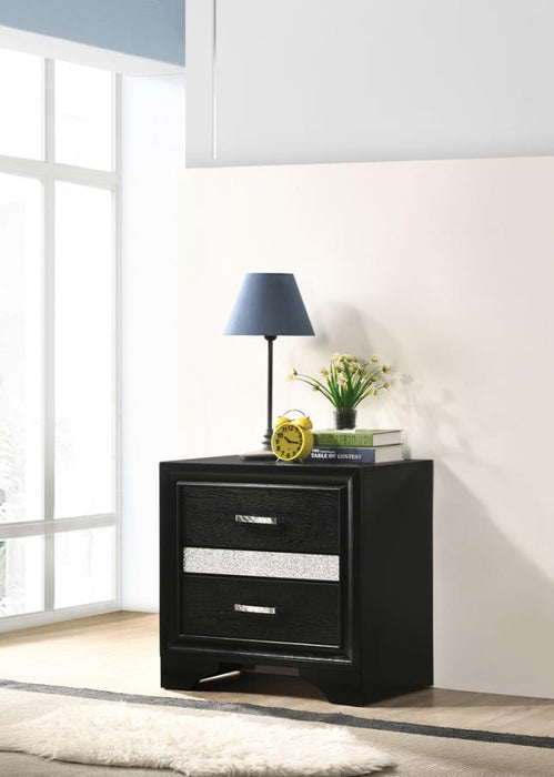 Miranda - 2-Drawer Nightstand Tray - Simple Home Plus