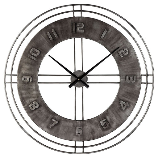 Ana - Antique Gray - Wall Clock - Simple Home Plus