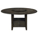 Twyla - 5 Piece Round Dining Set - Dark Cocoa And Cream - Simple Home Plus