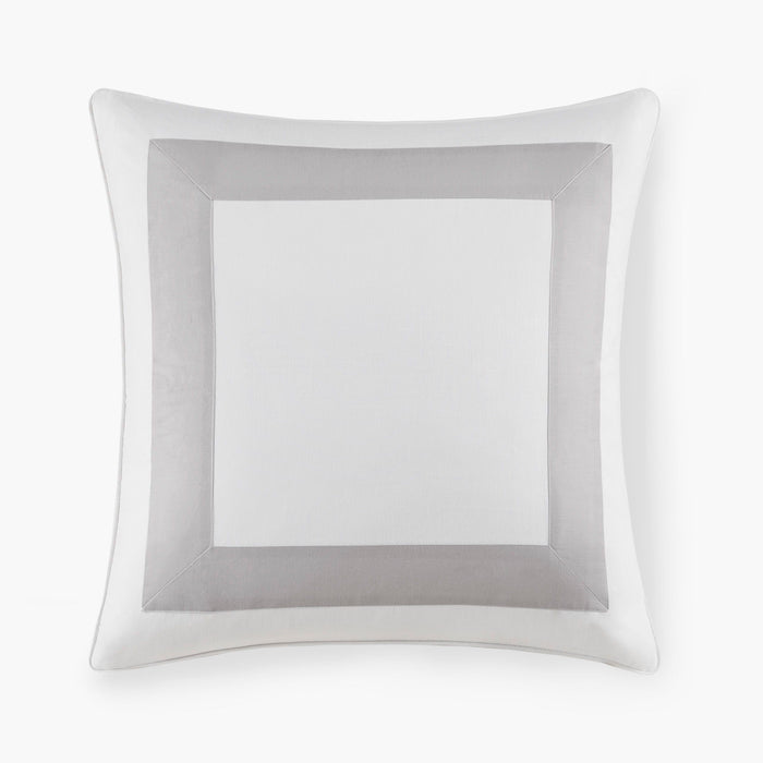 Perla - European Pillow Sham - Grey