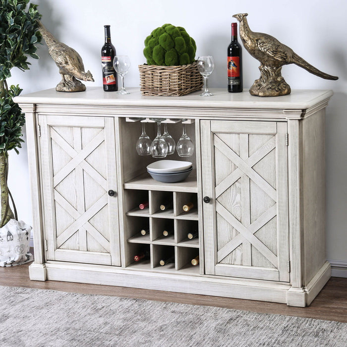 Georgia - Server - Antique White - Simple Home Plus