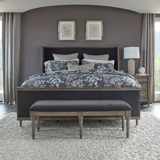 Alderwood - Upholstered Panel Bed - Simple Home Plus