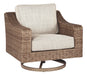 Beachcroft - Swivel Lounge Chair - Simple Home Plus