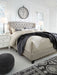 Jerary - Arched Upholstered Bed - Simple Home Plus