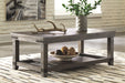 Danell - Brown - Rectangular Cocktail Table - Simple Home Plus