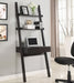 Colella - 2-Shelf Writing Ladder Desk - Cappuccino - Simple Home Plus