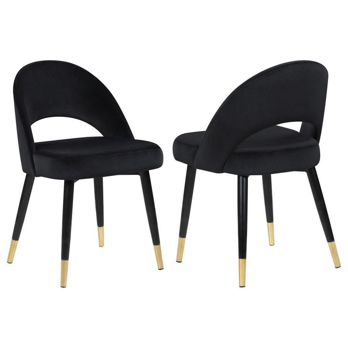 Lindsey - Arched Back Upholstered Side Chairs (Set of 2)