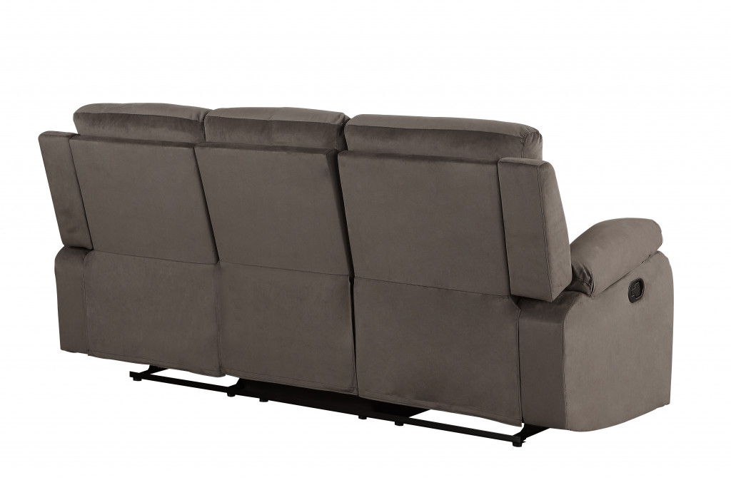 Modern Fabric Sofa - Brown