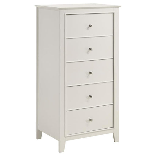 Selena - 5-Drawer Chest - Buttermilk - Simple Home Plus