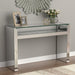 Edna - 1-Shelf Console Table - Silver - Simple Home Plus