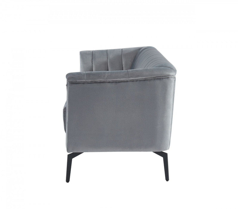 Sofa - Gray / Silver