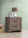 Brantford - 2-Drawer Nightstand - Simple Home Plus